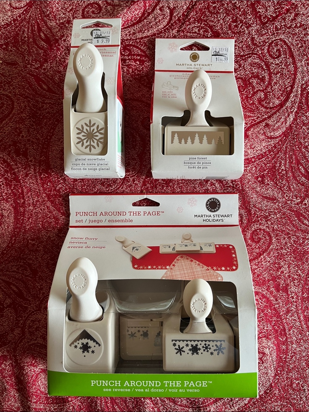 Martha Stewart Christmas craft punches
